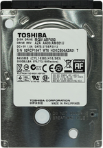 Жёсткий диск HDD 500 Gb SATA 6Gb/s TOSHIBA MQ01ABF050 2.5" 5400rpm 8Mb