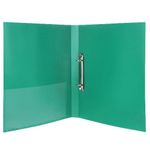 Папка на 2-х кольцах, 25мм, Berlingo Standart, 700мкм, зелёная