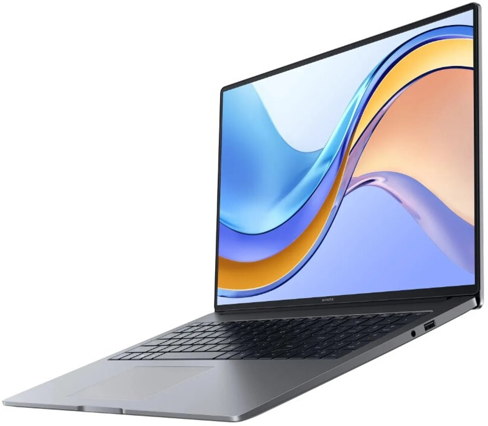 Ноутбук  Honor MagicBook X16 2024 BRN-F5851C 16 ", Core i5, 8 Гб RAM, 512 Гб SSD, UHD Graphics, Серый