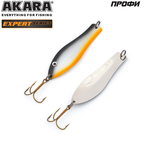 Блесна колебалка Akara Expert Профи 80 мм 10 гр. 2/SIL