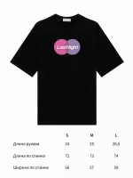 Футболка оверсайз с принтом MASTER CARD