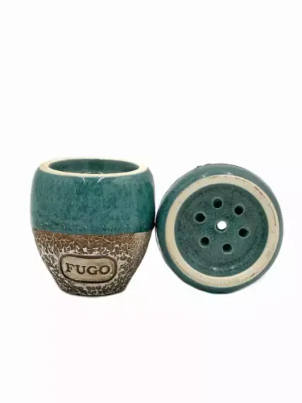 Чаша глиняная FUGO Amfora Glaze WAVE