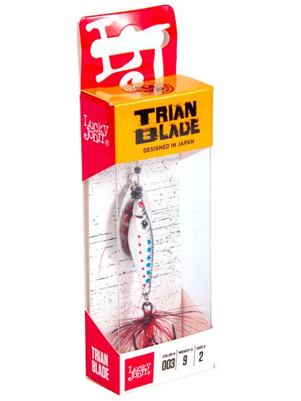 Блесна вращающаяся Lucky John TRIAN BLADE ROUND 09.0г 003