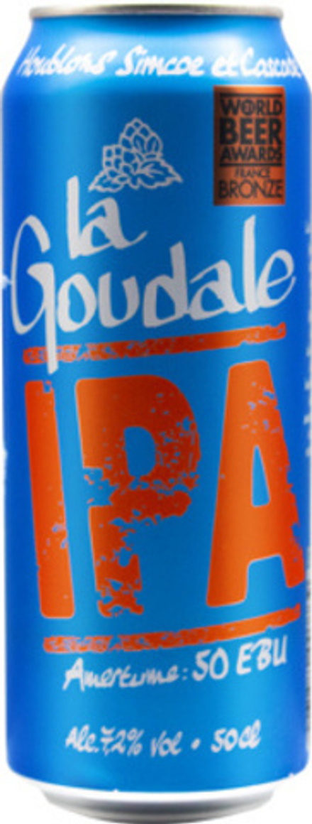 Пиво Ля Гудаль АйПиЭй / La Goudale IPA 0.5 - банка