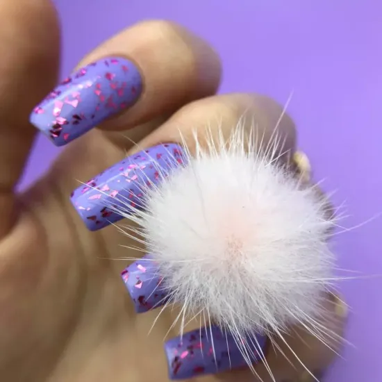 Дизайн для ногтей пушок в ассортименте