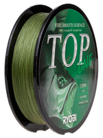 Шнур плетеный для рыбалки Ryobi TOP PE4X-120M Dark green 0.6/d-0.128mm