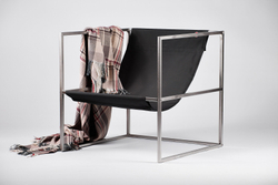 Уличное кресло TESS Outdoor Chair stainless / anthracite textile (Up!Flame)