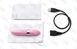 Лиловый вибратор Mia Petal Pink с зарядкой от USB (LELO)