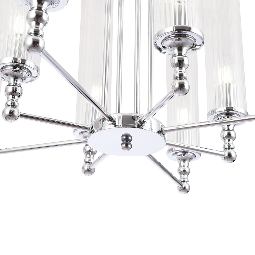 Люстра Crystal Lux TOMAS SP8 D650 CHROME