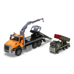 Автовоз 19*8*5,5см. + военная машинка, в ассорт. коробка W2213-19