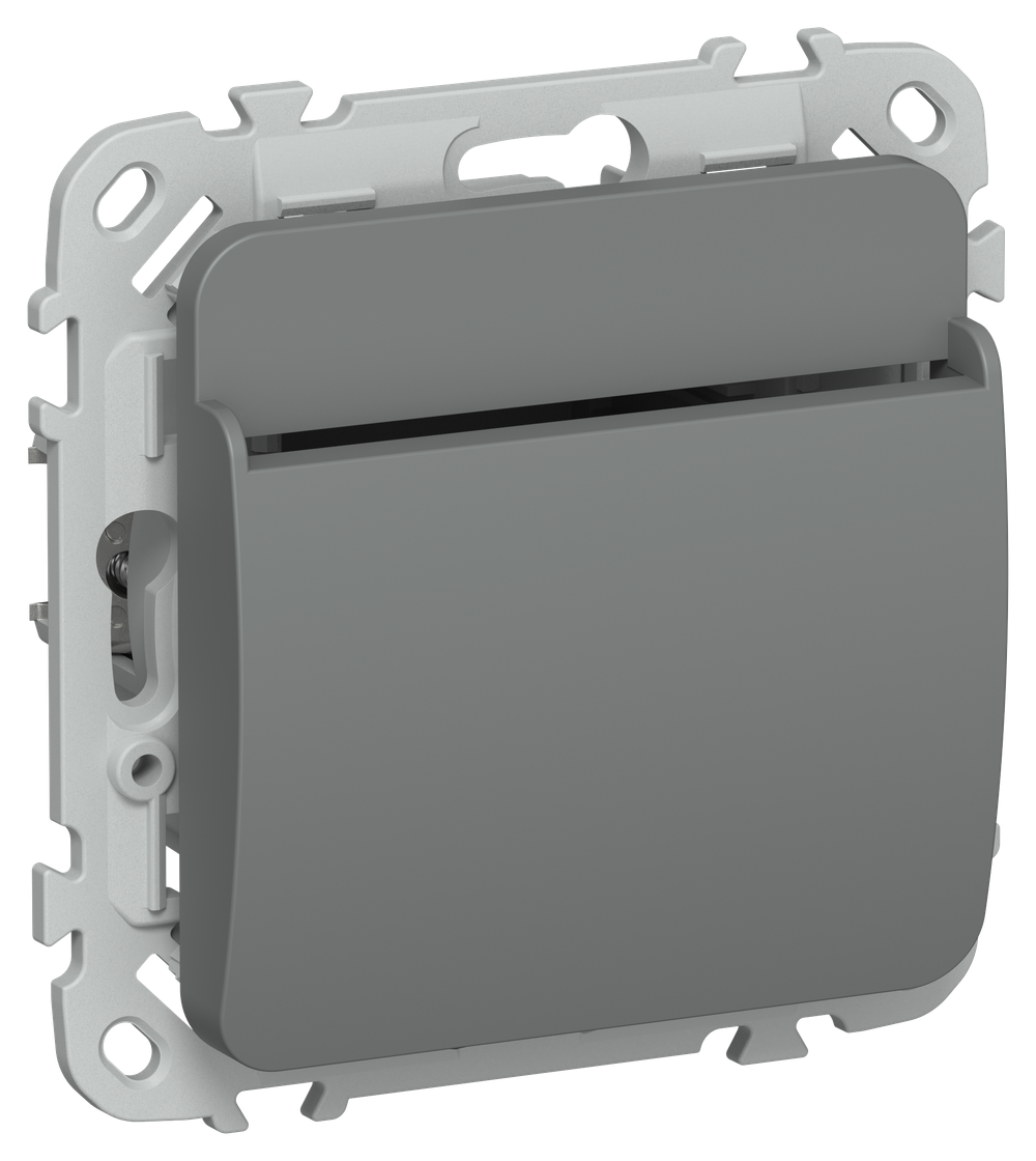 FLITE Выключатель карточный 30А ВК-0-ФлМА мокрый асфальт IEK