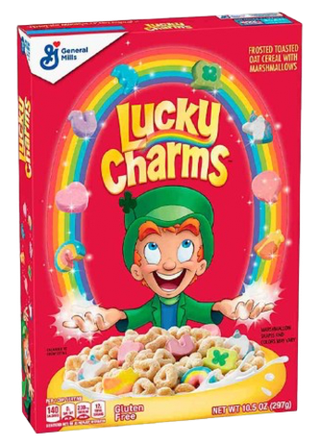 Сухой завтрак Lucky Charms с маршмеллоу