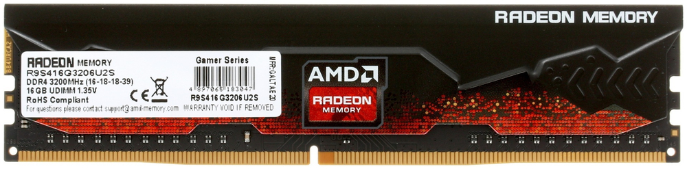 Оперативная память AMD R9S416G3206U2S 16 Гб
