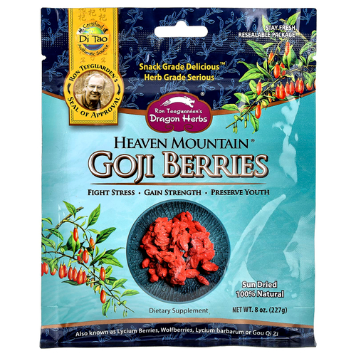 Dragon Herbs, Ягоды годжи Heaven Mountain, 227 г (8 унций)