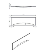 Панель фронтальная: MITO RED 170