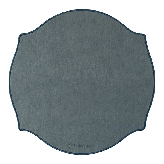 Салфетка сервировочная etica, D38 см, морская пена