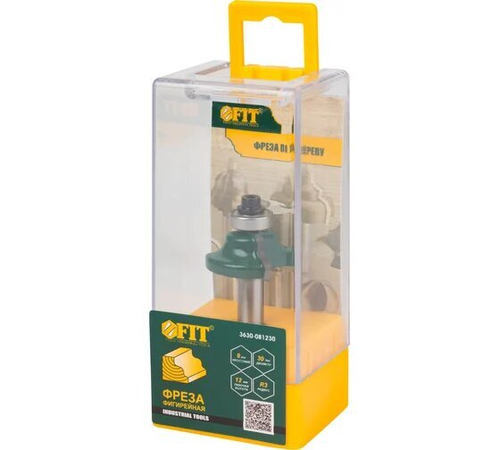 Фреза фигирейная горизонтальная с подшипником DxHxL=30х12х56,5мм