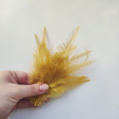 Перья петуха золото 2 сорт 20 шт.