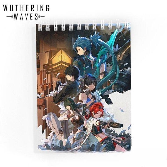 Блокнот Wuthering Waves персонажи