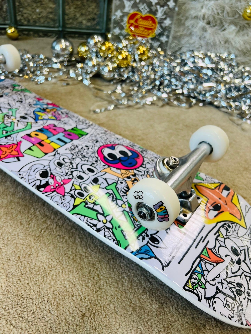 Louis Vuitton Skateboard Mng Comics