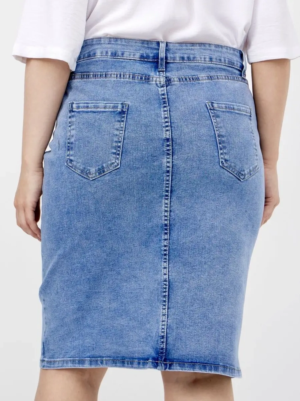 ❀ Юбка джинсовая большие размеры ❀