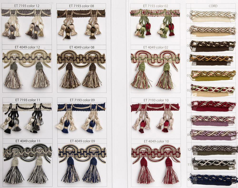 Кисть малая New Trimmings арт. КТ 02558 col. 11 (высота кисти 13 см)