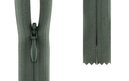 Молния потайная, неразъемная YKK Тип 2 20 см, цв.182