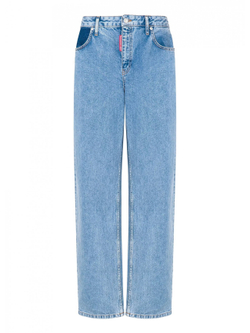 Женские джинсы Boyfriend MOSCHINO JEANS
