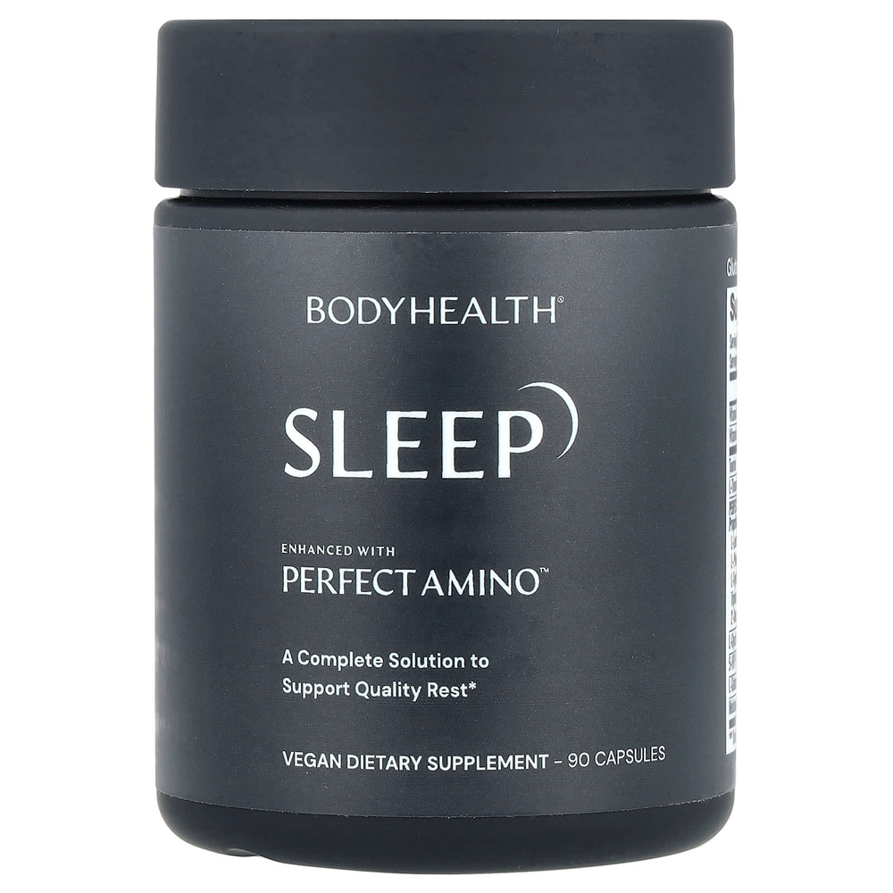 BodyHealth, Sleep, улучшенный с Perfect Amino ™, 90 капсул