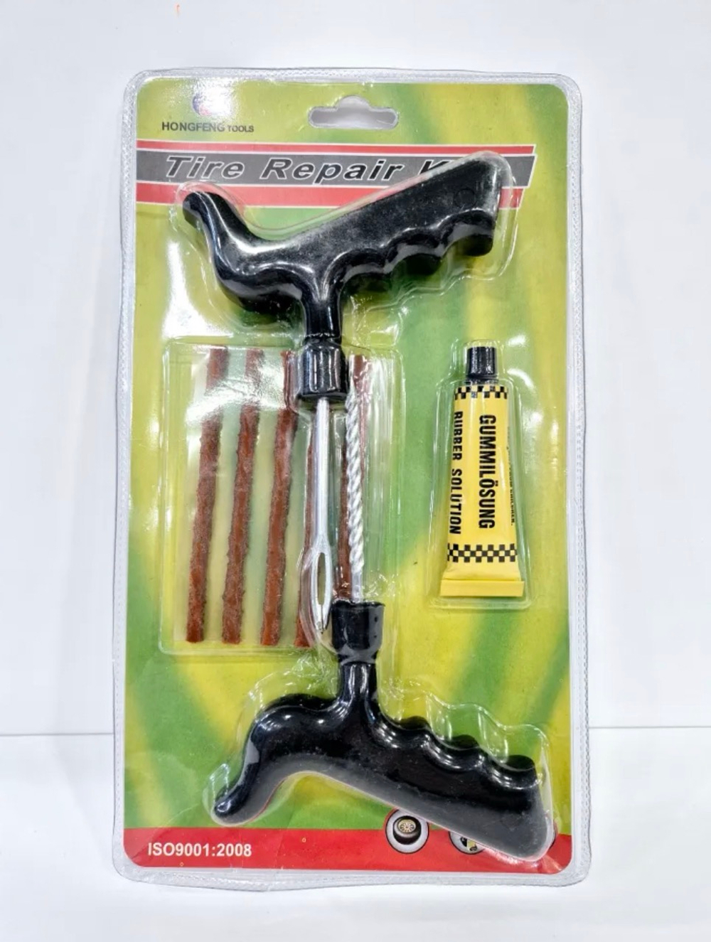 Ремкомплект для бескамерных шин 8 предметов ISO2008 (1 шт. / комплект)