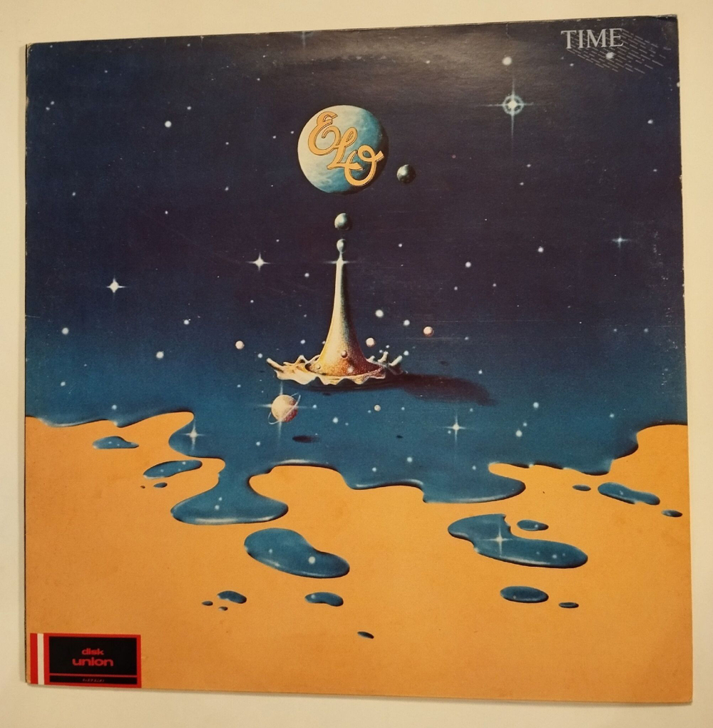 Винтажная виниловая пластинка LP ELO Electric Light Orchestra Time (UK 1981)
