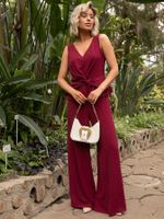 Комбинезон Просто шик (винный) К15636-55М LT Collection