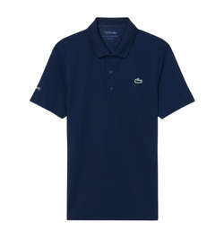Мужское теннисное поло Lacoste Tennis x Novak Djokovic - navy blue