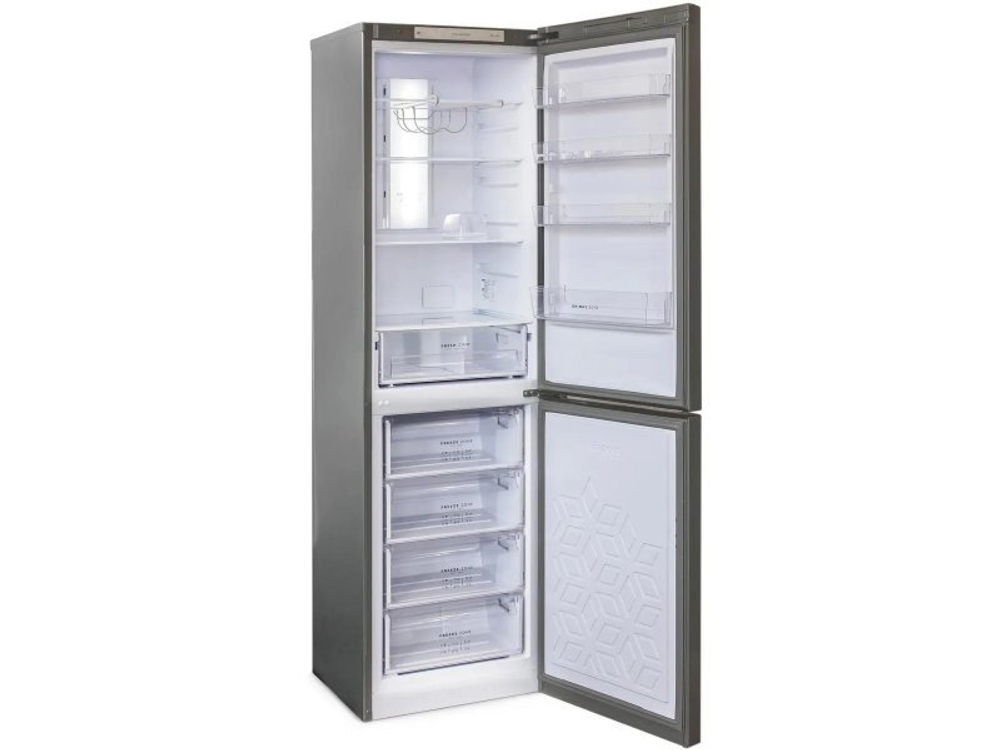 Холодильник Бирюса Б-I980NF Full No Frost нержавеющая сталь