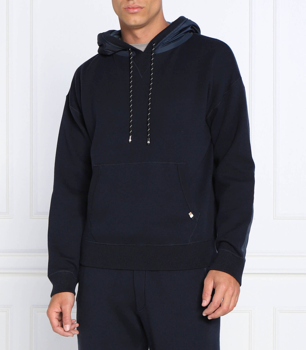 Худи lopaolo BOSS BLACK - темно-синий(50477375)