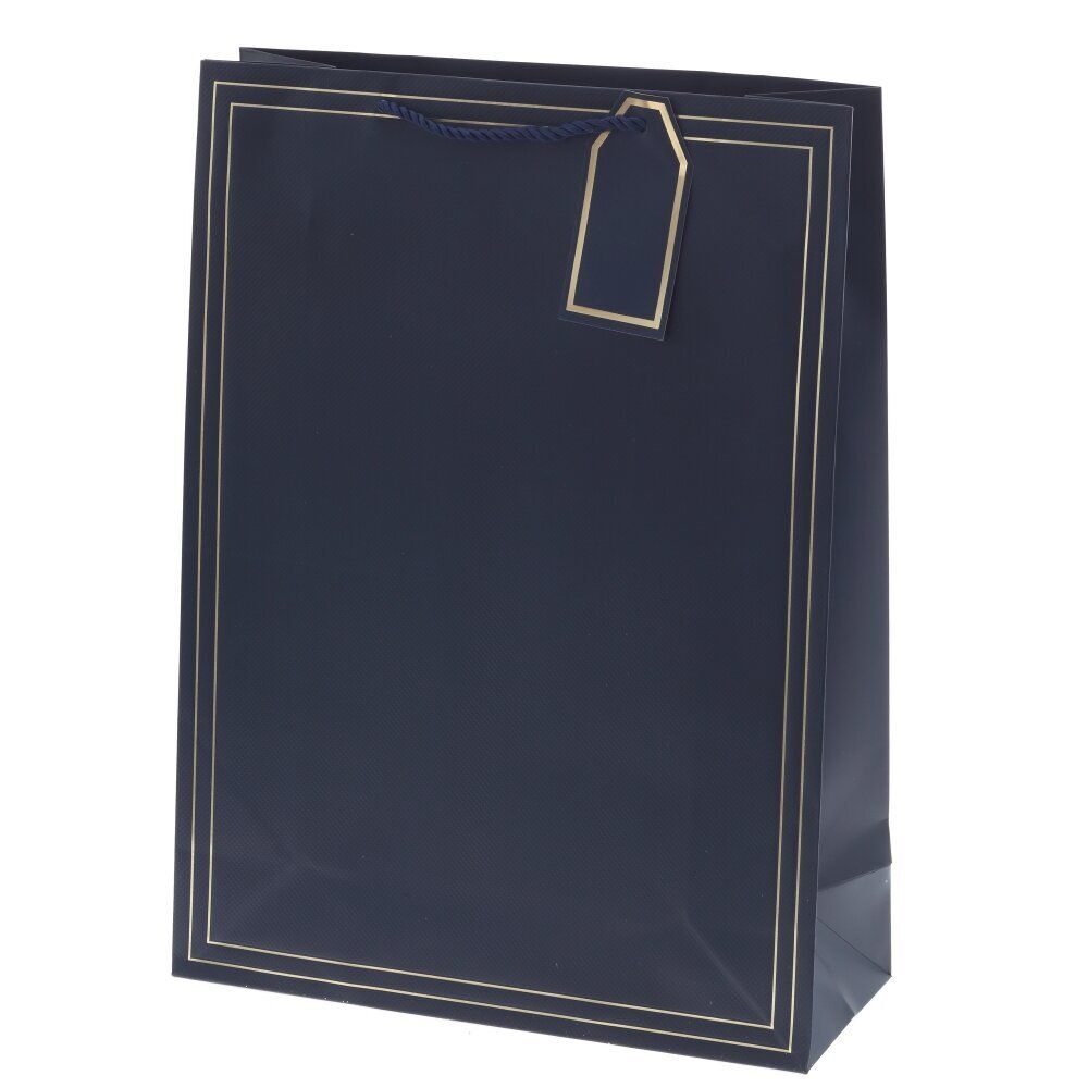 GAEM Пакет подарочный L (бумага 210г/м2, блок 12шт), L31 W12 H42 см, 10в.