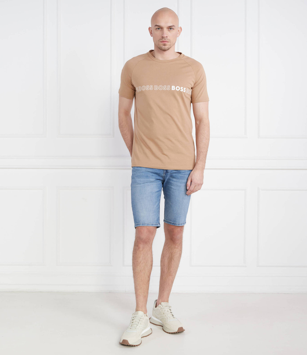 Футболка BOSS BLACK - коричневый(50491696)