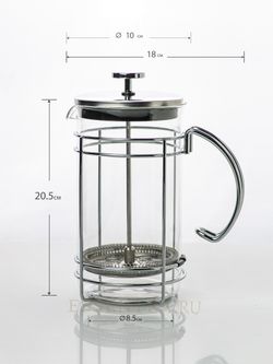 размеры френч-пресс