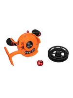 Катушка мультипликаторная зимняя Helios Rise LH (HS-FCK60-O-L) Оранжевый 4+1 подшипник