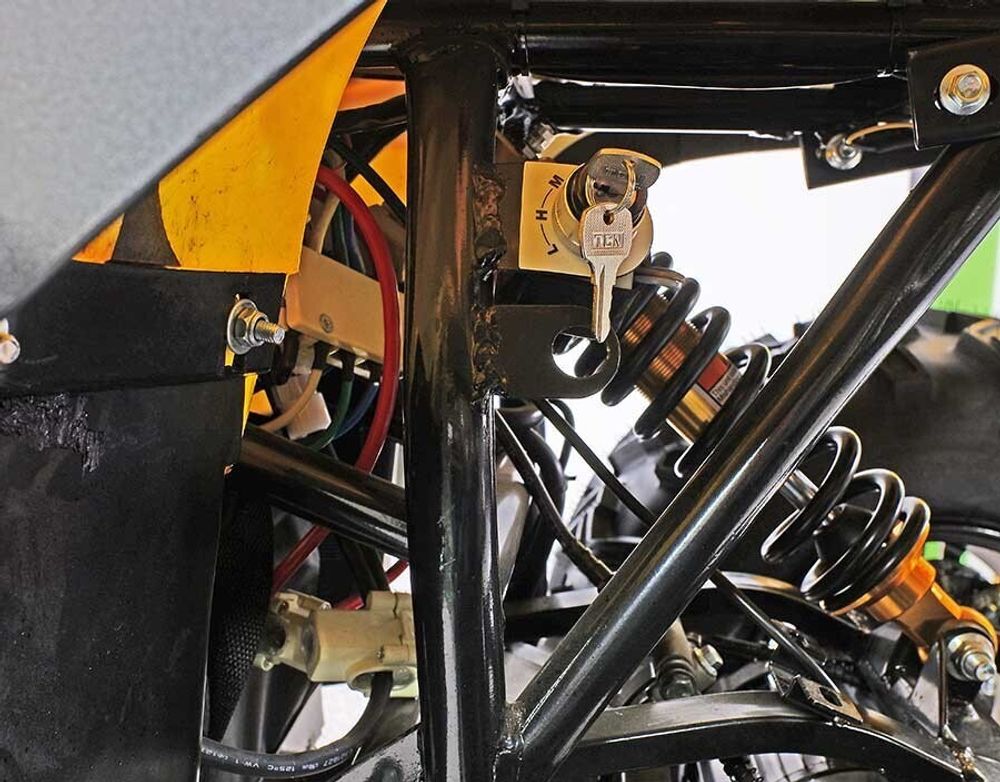 Квадроцикл подростковый GreenCamel Сахара AWD 4x4 (60V 2x2kW R10 alum Дифференциал) электро