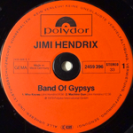 Hendrix ‎– Band Of Gypsys (Германия 1980г.) Т