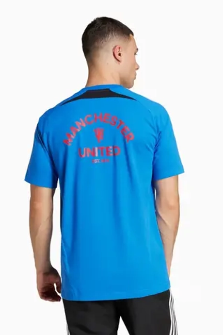 Футболка adidas Manchester United 24/25 Urban Purist Tee - синий