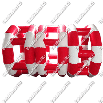 Беличье колесо «Фантазия 3» ПВХ, 2,4×1,4×2,4 м