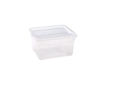 Ящик универсальный для организации хранения 2 литра (Прозрачный), Econova
