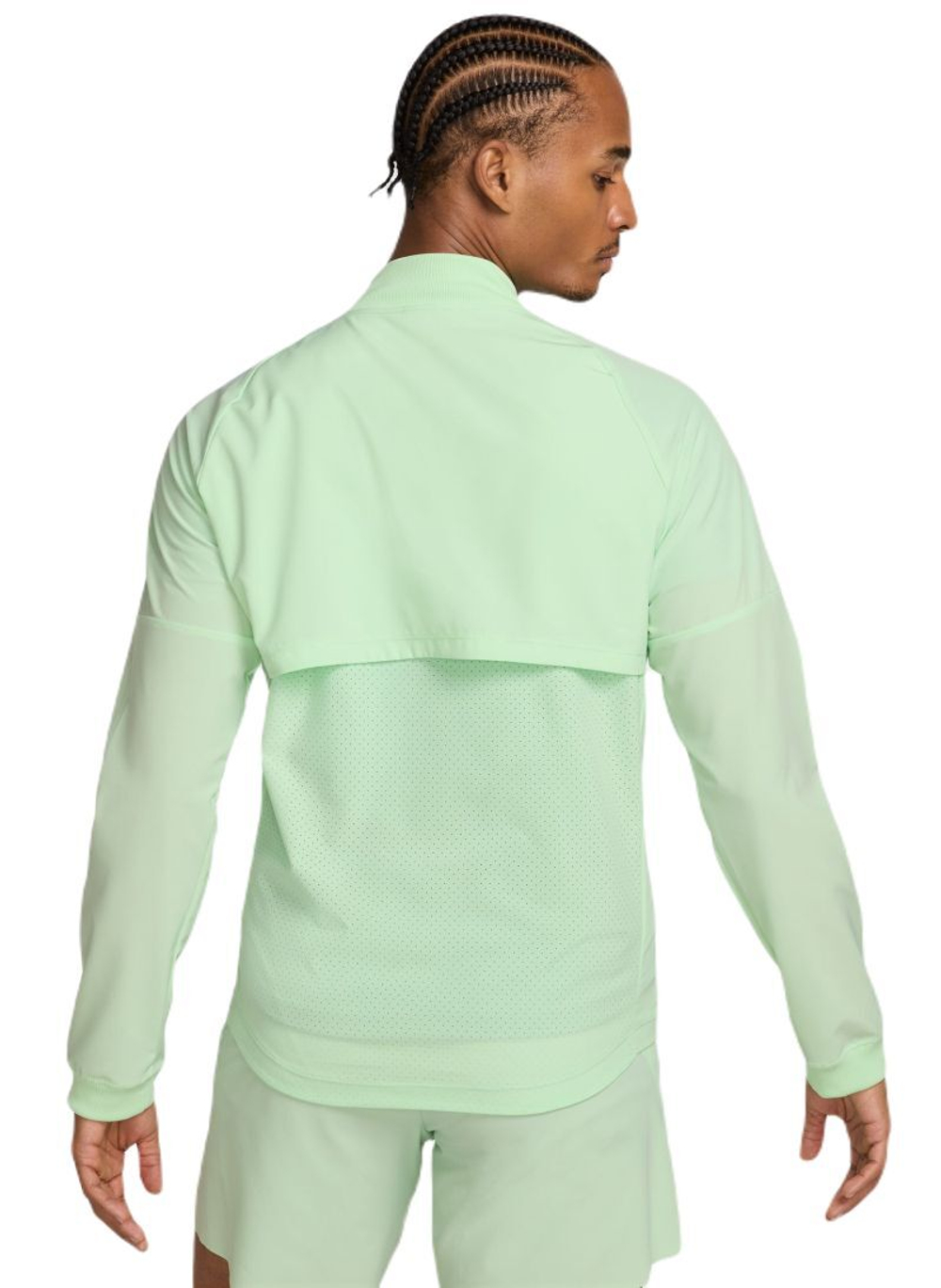 Мужская теннисная кофта Nike Court Dri-Fit Rafa - зеленый