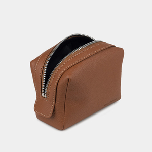 Несессер Mignon из кожи теленка цвета карамель