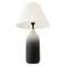 Светильник настольный Sustainable, Ø30х55 см, черный/белый