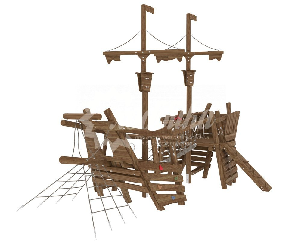 Игровой комплекс ARTWOOD «Корабль Виктория» с мачтами
