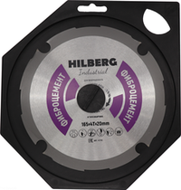 Диск пильный Hilberg Industrial Фиброцемент 165*4T*20 mm HC165