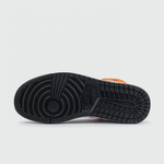 кроссовки Air Jordan 1 White / Black / Orange